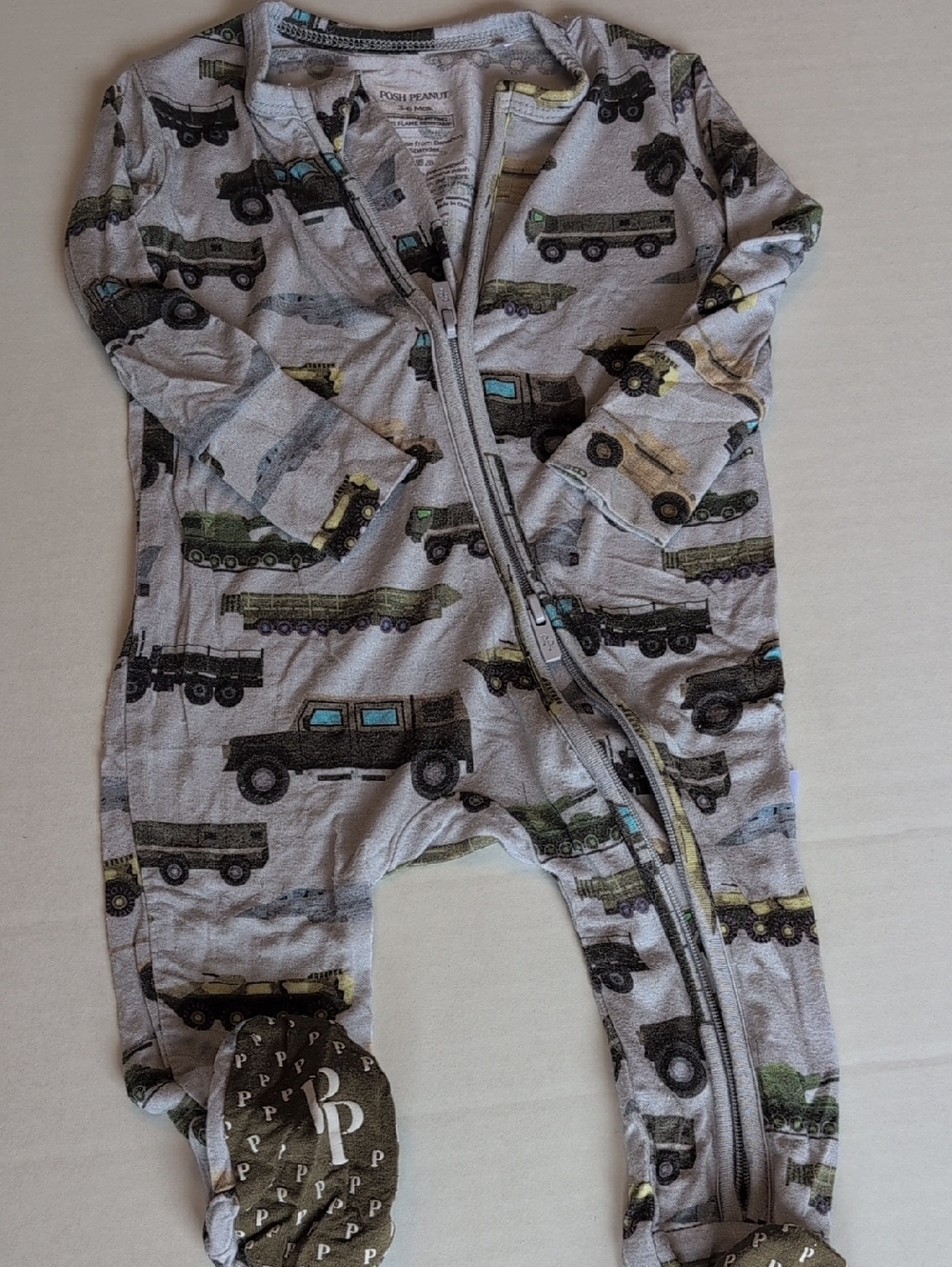 Posh Peanut Onesies (Set of 2) - Picture 2 of 6